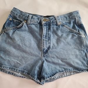 90s denim jean Xhilaration shorts high rise mom‎ 7